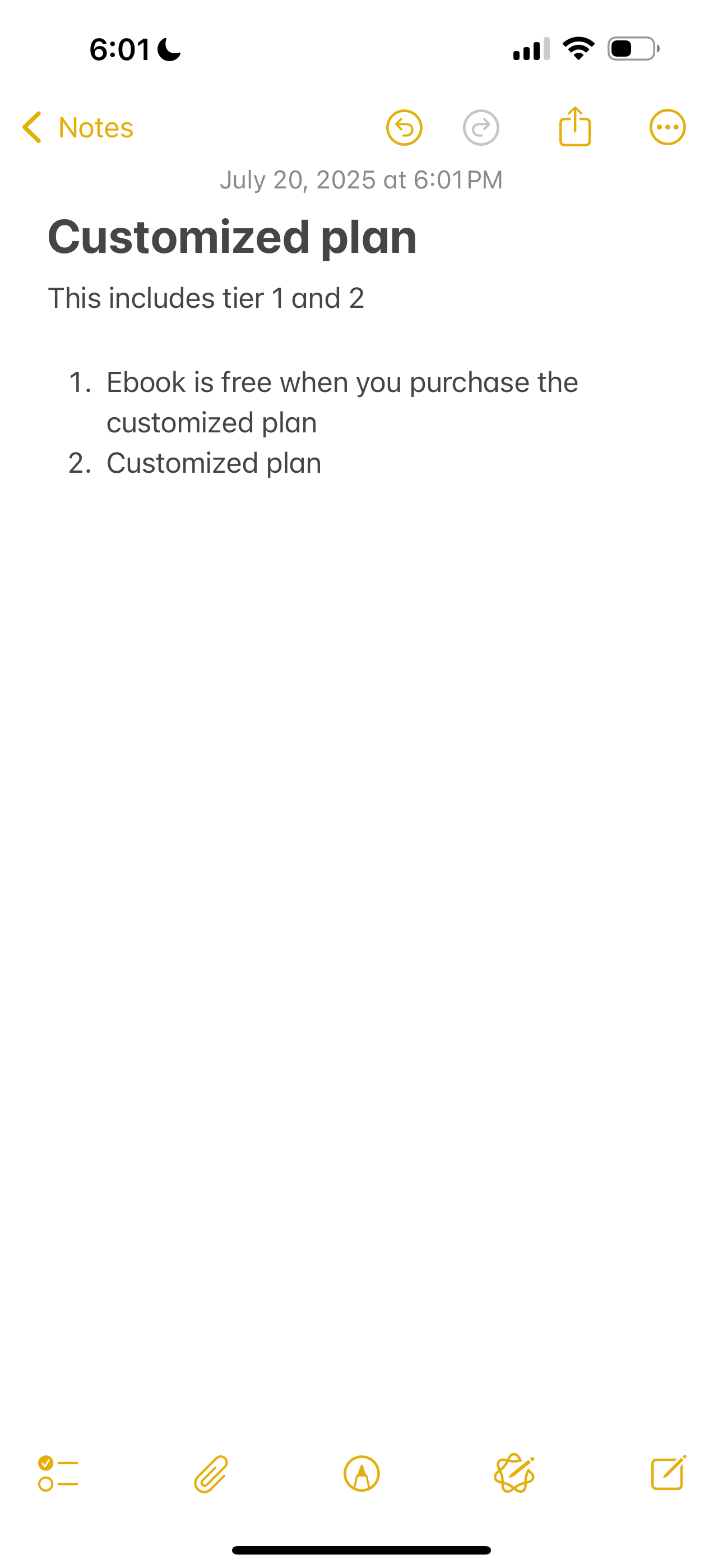 Customized weight loss plan (made perfectly for you)